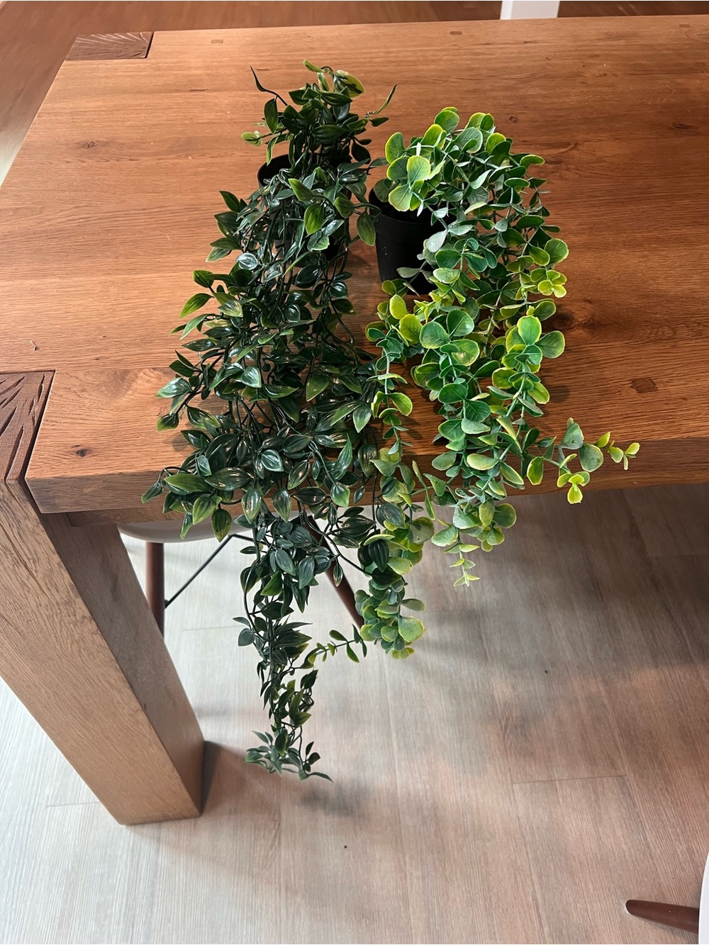 NWT - Artificial Hanging Ivy Vine - Green 2 sets